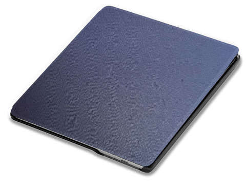 Alogy Slim Leather Smart Case for Kindle Oasis 2/3 Navy Blue