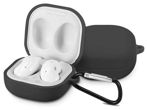 Alogy Slim Silicone Case for Samsung Galaxy Buds Live/ Buds Pro Gray