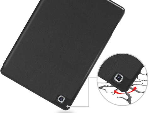 Alogy Smart Case for Galaxy Tab S6 Lite 10.4 P610/P615 Black Glass