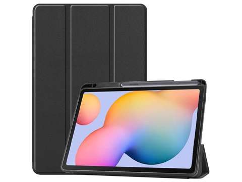 Alogy Smart Case for Galaxy Tab S6 Lite 10.4 P610/P615 Black Glass