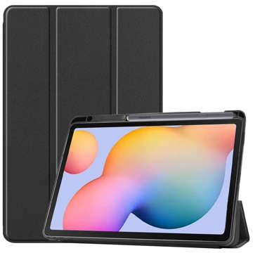 Alogy Smart Case for Galaxy Tab S6 Lite 10.4 P610/P615 Black Glass