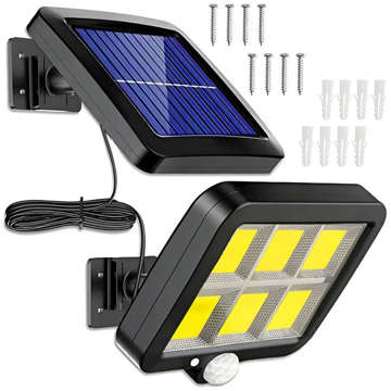 Alogy Solar Lamp outdoor solar lamp with 120 COB sensor