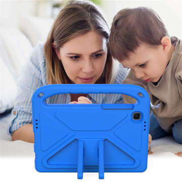 Alogy Stand Case for Kids for Samsung Galaxy Tab A7 Lite 8.7 T220/ T225 Blue