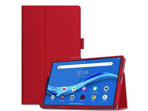 Alogy Stand Cover for Lenovo M10 Gen.2 TB-X306 Red Glass