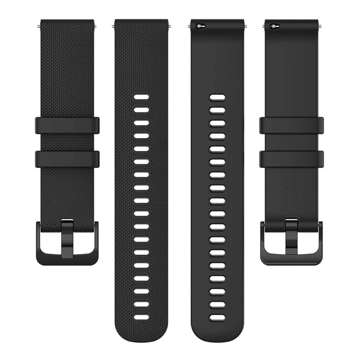 Alogy Strap universal strap with buckle for smartwatch watch 18mm black