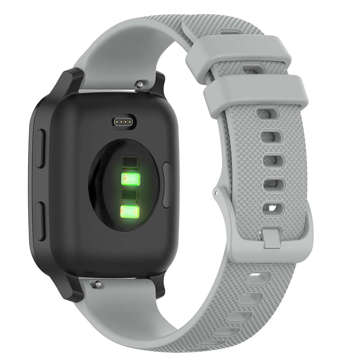 Alogy Strap universal strap with buckle for smartwatch watch 18mm gray