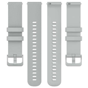 Alogy Strap universal strap with buckle for smartwatch watch 18mm gray