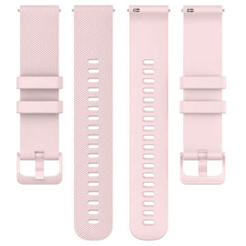 Alogy Strap universal strap with buckle for smartwatch watch 18mm pink