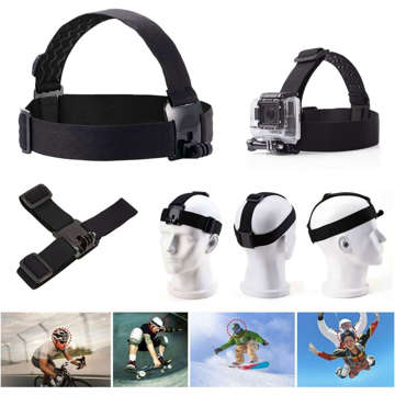 Alogy Techsuit Head Strap for GoPro Action Camera Black