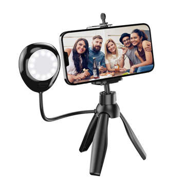 Alogy Tripod LED phone holder with light