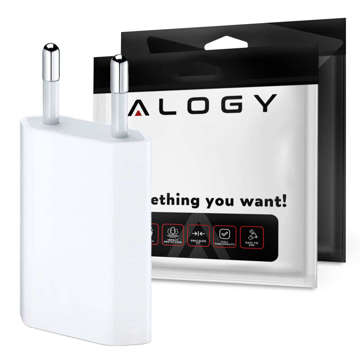 Alogy Wall Charger USB Power Adapter for iPhone 4 5 6 7 8 X iPod