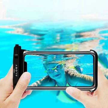 Alogy Waterproof Case Universal IPX8 to 6.5 Black