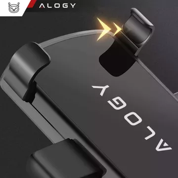 Alogy car holder for a phone up to 7.2 inches for a mirror cockpit black