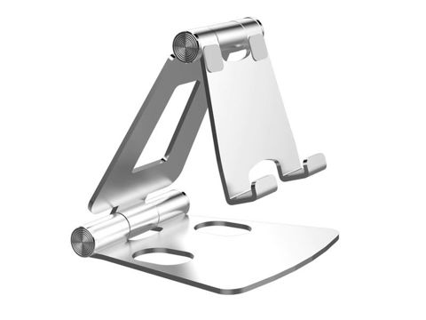 Alogy desk mount phone stand 7" stand Silver