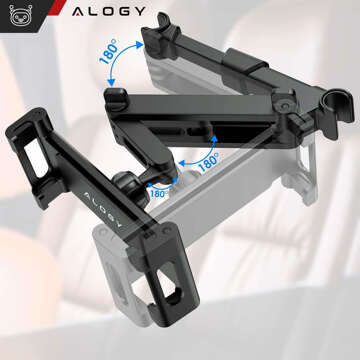 Alogy headrest car holder for phone/tablet Black