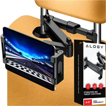 Alogy headrest car holder for phone/tablet Black