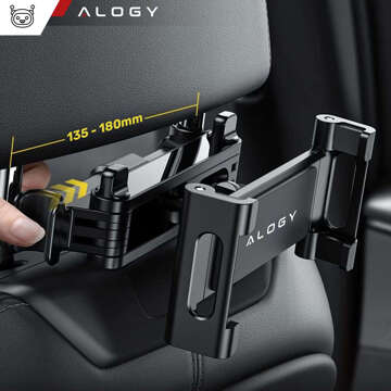 Alogy headrest car holder for phone/tablet Black