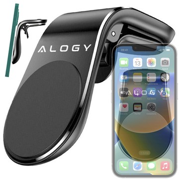 Alogy magnetic grille car holder black