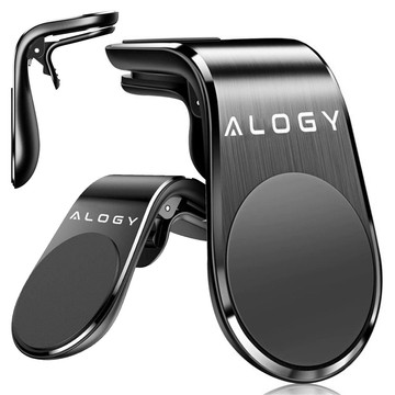 Alogy magnetic grille car holder black