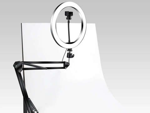 Alogy ring light with tripod for makeup shots