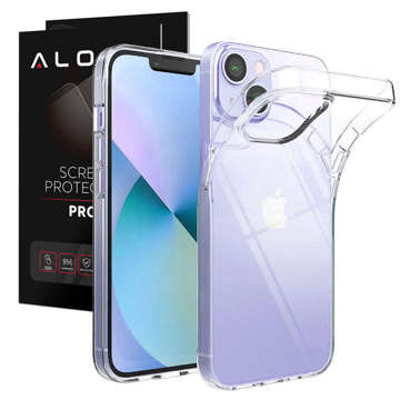 Alogy silicone case for Apple iPhone 14 Clear Glass