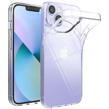 Alogy silicone case for Apple iPhone 14 Clear Glass