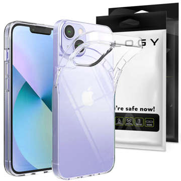 Alogy silicone case for Apple iPhone 14 Clear Glass