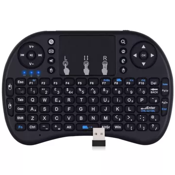 Alogy wireless mini keyboard backlit 3 colors touchpad