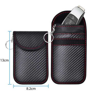 Anti-theft 2x Alogy Key Pouch Signal Blocking Pouch 13x8.2cm