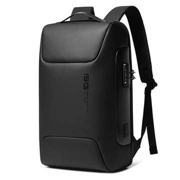 Anti-theft backpack Bange waterproof for laptop up to 15.6" multifunctional Black