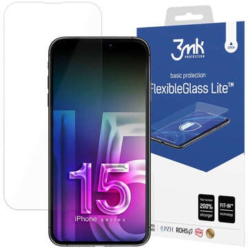 Apple iPhone 15 Pro - 3mk FlexibleGlass Lite™