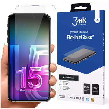 Apple iPhone 15 Pro - 3mk FlexibleGlass™