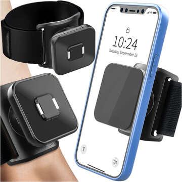 Armband armband for phone for running sport magnetic phone holder TSA2 Armband black