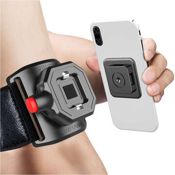 Armband armband for phone for running sport phone holder clip TSA1 Armband black