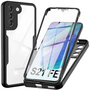 Armor Case 360 ​​Alogy Armor Phone Case for Samsung Galaxy S21 FE / 5G Black