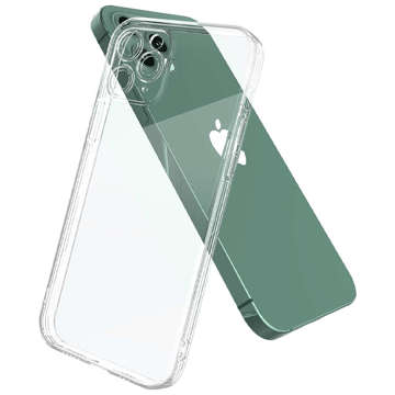 Armored case Alogy Hybrid Case with camera cover for Apple iPhone 11 Pro Transparent