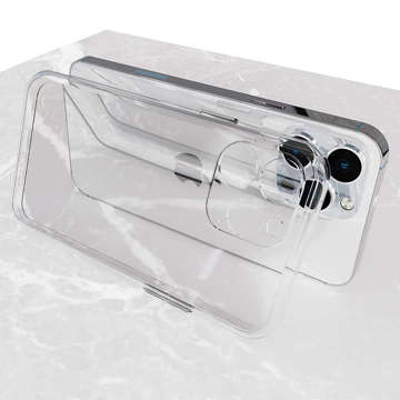 Armored case Alogy Hybrid Case with camera cover for Apple iPhone 11 Pro Transparent