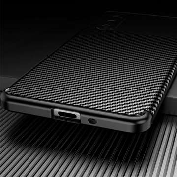 Armored case Alogy TPU Carbon Case for Sony Xperia 10 IV 2022 Black