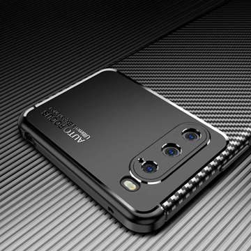 Armored case Alogy TPU Carbon Case for Sony Xperia 10 IV 2022 Black