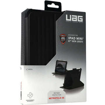 Armored case UAG Metropolis Pencil for Apple iPad Mini 6 2021 Black