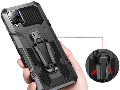 Armored protective case Alogy stand for Samsung Galaxy A42 5G