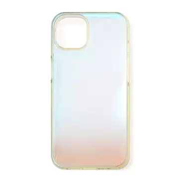 Aurora Case case for iPhone 13 iridescent blue gel cover