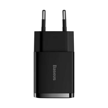 BASEUS Compact Wall charger 2x USB 10.5W Black