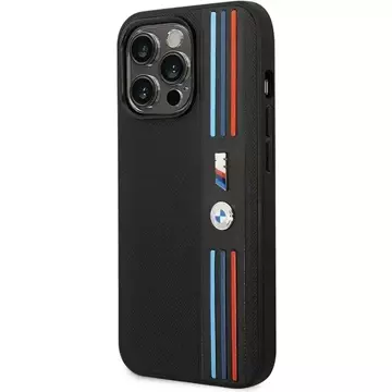 BMW BMHCP14L22PPMK Phone Case for Apple iPhone 14 Pro 6.1" black/black Tricolor M Collection