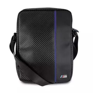 BMW BMTB8CAPNBK Tablet bag 8" black/black Carbon / Blue Stripe