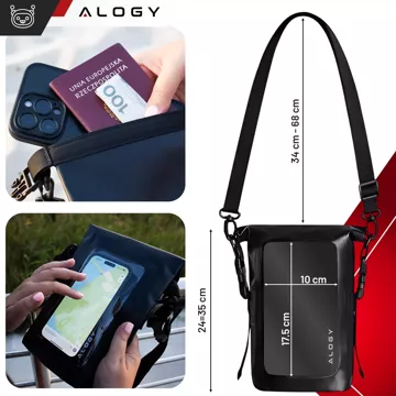 Bag Waterproof Case for Phone Large Bag Case Waterproof Alogy Waterproof Black