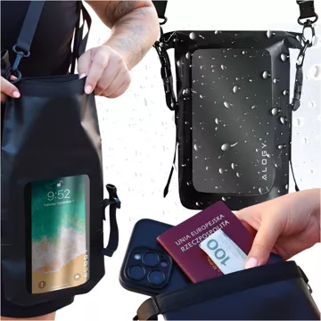 Bag Waterproof Case for Phone Large Bag Case Waterproof Alogy Waterproof Black