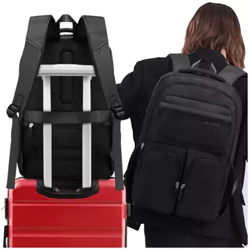 Bange waterproof backpack laptop bag 15.6" for work school airplane 47x30.5x17 cm men women