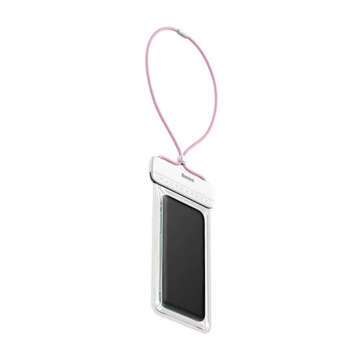 Baseus 7.2 inch waterproof case IPX8 Pink