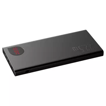 Baseus Adaman Metal power bank, 10000mAh, 22.5W (black)